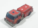 Vintage 1966 Lesney Matchbox Series No. 29 Denver Fire Pumper Truck Red Die Cast Toy Car Vehicle Made in England