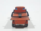 Vintage 1971 Lesney Matchbox Series Ergomatic Cab Leyland Pipe Truck Orange Die Cast Toy Car Vehicle Made in England