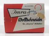 Vintage 1979 Jmra Wollschneider Wool Cutter In Box with Instructions and Two Blades Made in Germany