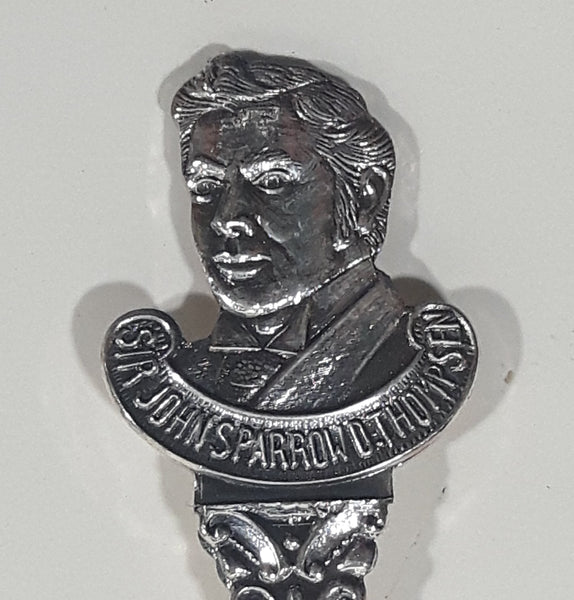 Sir John Sparrow D. Thompson 1892-1894 Travel Souvenir Silver Plated Metal Spoon
