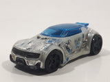 2013 Hot Wheels HW Racing Super Chromes High Voltage Chrome Die Cast Toy Car Vehicle