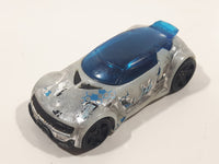2013 Hot Wheels HW Racing Super Chromes High Voltage Chrome Die Cast Toy Car Vehicle