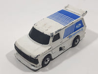 1986 Matchbox Ford Super Van II White Die Cast Toy Car Vehicle