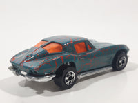 1995 Hot Wheels Krackle Car Split Window '63 Green Die Cast Toy Car Vehicle