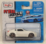 2017 Maisto Fresh Metal Nissan Fairlady 370Z Pearl White Die Cast Toy Car Vehicle New in Package