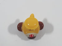Kinder Surprise MPG NV 023 Over Turned Animals Yellow Dog 1 1/4" Tall Weighted Toy Figure