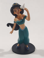 Disney Princess Jasmine Holding White Bird 3 1/4" Tall Toy Figure
