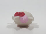 2011 Sanrio Hello Kitty with Pink Party Hat Miniature 1 5/8" Tall Plastic Toy Figure