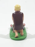 Dakin U.C.S. Amblin The Flintstones Movie Barney Rubble With with Lobster Lawn Mower 2 3/4" Tall PVC Toy Figure