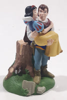 Classics The Disney Store Snow White and the Seven Dwarfs Prince Charming Holding Snow White 4" Tall PVC Toy Figure