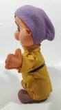 Vintage Walt Disney Snow White And The Seven Dwarfs Dopey Style 7 1/4" Rubber and Fabric Toy Doll