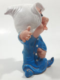 Vintage 1960s Famosa Ferrario Dopey Dwarf 5" Tall Rubber Toy Figure Made in Hong Kong