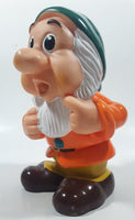 Vintage Walt Disney Productions Snow White and The Seven Dwarfs Sneezy 7 1/2" Tall Rubber Toy Figure