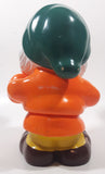 Vintage Walt Disney Productions Snow White and The Seven Dwarfs Sneezy 7 1/2" Tall Rubber Toy Figure