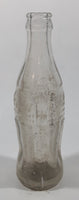 Vintage Coca-Cola Coke 6 Fl Oz Embossed Clear Glass Bottle