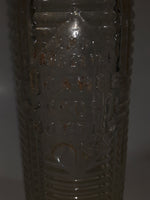 Antique 1921 Orange Crush 6 Fl oz 7 3/4" Tall Embossed Clear Glass Beehive Style Bottle