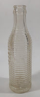 Antique 1921 Orange Crush 6 Fl oz 7 3/4" Tall Embossed Clear Glass Beehive Style Bottle