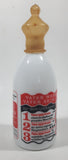 Vintage Papas Letzte Reserve  6" Tall White Milk Glass Liquor Bottle with Nipple