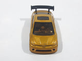 2006 Hot Wheels First Editions 2006 Honda Civic SI Metalflake Gold Die Cast Toy Car Vehicle
