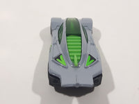2011 Hot Wheels Wall Tracks Display Rack Side Draft Grey Die Cast Toy Car Vehicle