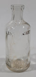 Antique Lambert Pharmacal Company Listerine 4 1/4" Tall Embossed Lettering Cork Top Glass Bottle