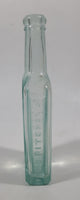 Antique 1890s Dr. S. Pitcher's Castoria 5 3/4" Tall Embossed Lettering Glass Bottle