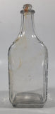 Antique Lucky Tiger Mfg. Co. Kansas City, Mo. For Scalp And Hair 7 1/2" Tall Embossed Lettering Glass Tonic Bottle