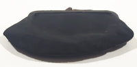 Vintage Black Snap Clasp Clutch Change Purse