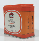 1997 McCormick Canada Club House Ground Nutmeg Tin Metal Spice Container