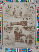 Vintage 1978 Coca-Cola Edmonton Commonwealth Games 11 x 13 1/2" Beverage Serving Tray