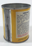 Vintage 1970s Standard Brands Canada Fleischmann's Fast Rising Active Dry Yeast 8 Oz 3 1/2" Tall Tin Metal Can