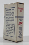 Vintage French's Cardamom Seed "Spice Adds Zest To Food" Small 2 1/2" Tall Food Box Never Opened