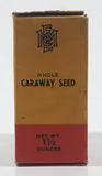 Vintage Empress Whole Caraway Seed Small 2 1/2" Tall Food Box