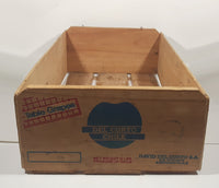 Vintage Del Curto Chile Table Grapes Wooden Food Crate