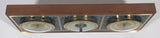 Vintage Focal West Germany Wood Cased Weather Station Barometer Hygrometer Temperature