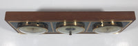 Vintage Focal West Germany Wood Cased Weather Station Barometer Hygrometer Temperature