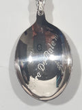 Portugal Belem Tower Travel Souvenir EPNS Silver Plated Metal Spoon