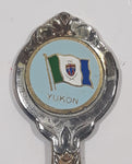 Yukon Territory Canada Travel Souvenir Silver Plated Metal Spoon