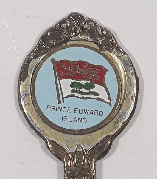 Prince Edward Island Canada Travel Souvenir Silver Plated Metal Spoon