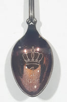 Beatrix & Claus Nederland Netherlands Royals 1 Jaar Travel Souvenir Silver Plated Metal Spoon