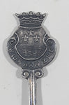 Wijkaan Zee Travel Souvenir Silver Plated Metal Spoon