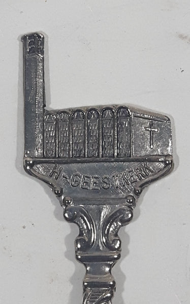 H-Geestkerk Travel Souvenir Silver Plated Metal Spoon