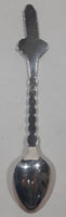 Leaning Tower Of Pisa Travel Souvenir Silver Plated Metal Spoon