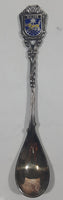 Malang Indonesia Souvenir Silver Plated Metal Spoon