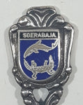 Soerabja (Surabaya) Indonesia Souvenir Silver Plated Metal Spoon