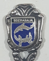Soerabja (Surabaya) Indonesia Souvenir Silver Plated Metal Spoon