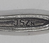 Enschede Netherlands Souvenir Silver Plated Metal Spoon