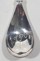 Spokane Expo 74 Souvenir Silver Plated Metal Spoon