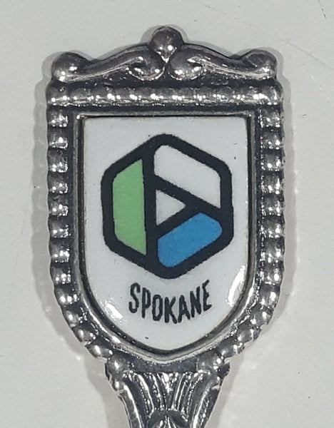 Spokane Expo 74 Souvenir Silver Plated Metal Spoon