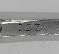 Beverwijk Netherlands Souvenir Silver Plated Metal Spoon